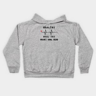 It's Time to Heal our Hearts Souls and Minds Kids Hoodie